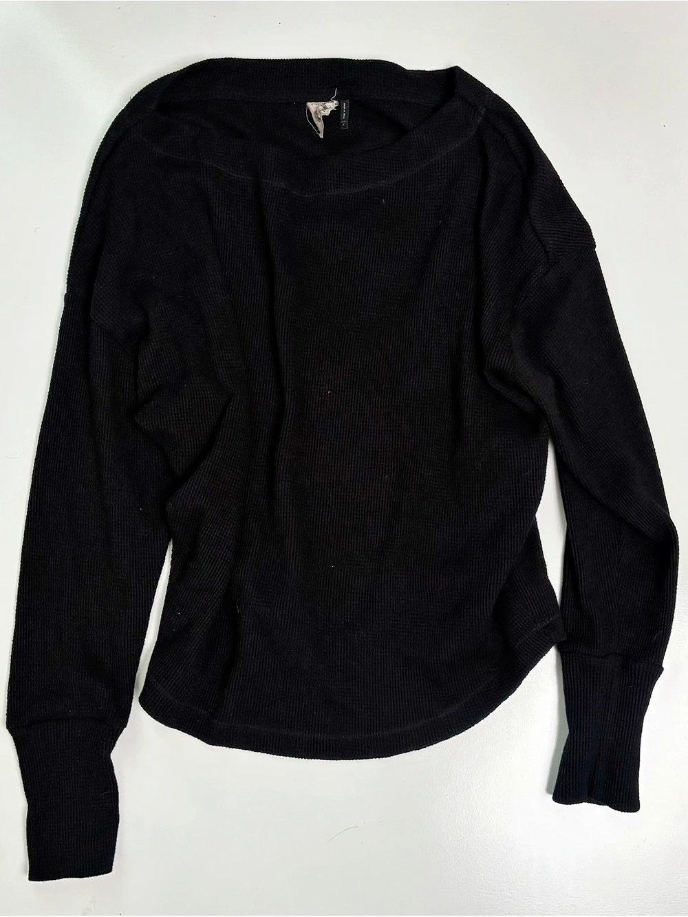 Anthropologie Akemi + Kin Black Ribbed Knit